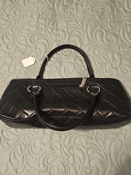 primewear Handbags - Primewear Black Quilted Shoulder/Wine Carrier/Clutch Bag with Double Handles